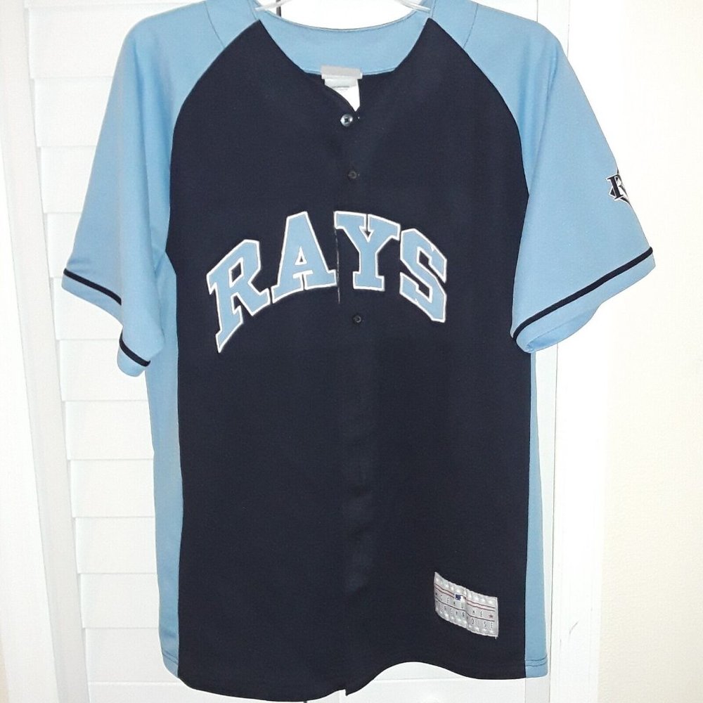 Tampa Bay Rays #2 B.J. Upton, MLB Genuine Merchandise Jersey, Sz. Youth XL 18-20